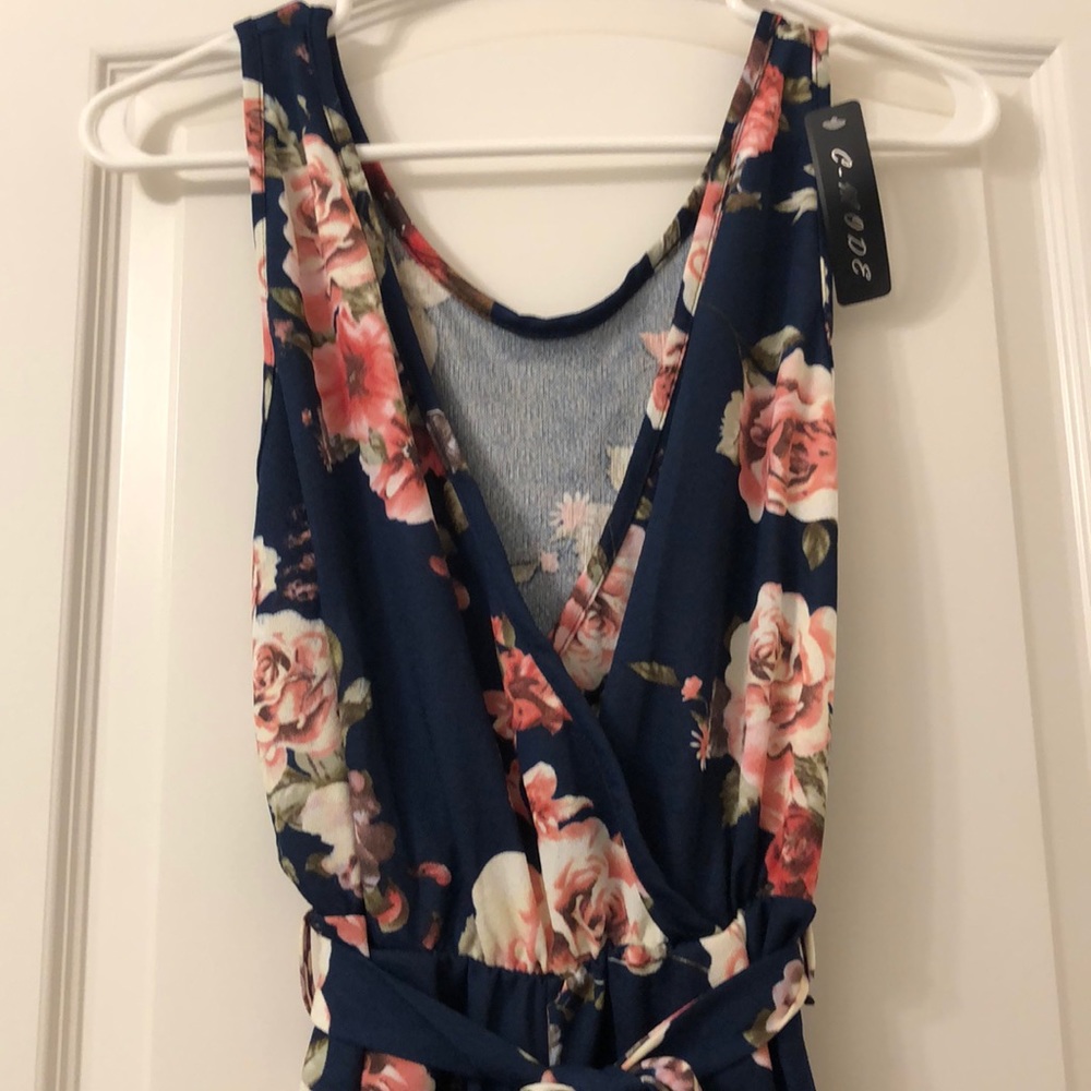 Floral Jumpsuit